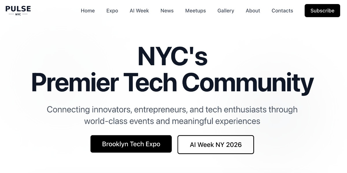 Brooklyn Tech Expo 2027 - TECH4LIFE Edition